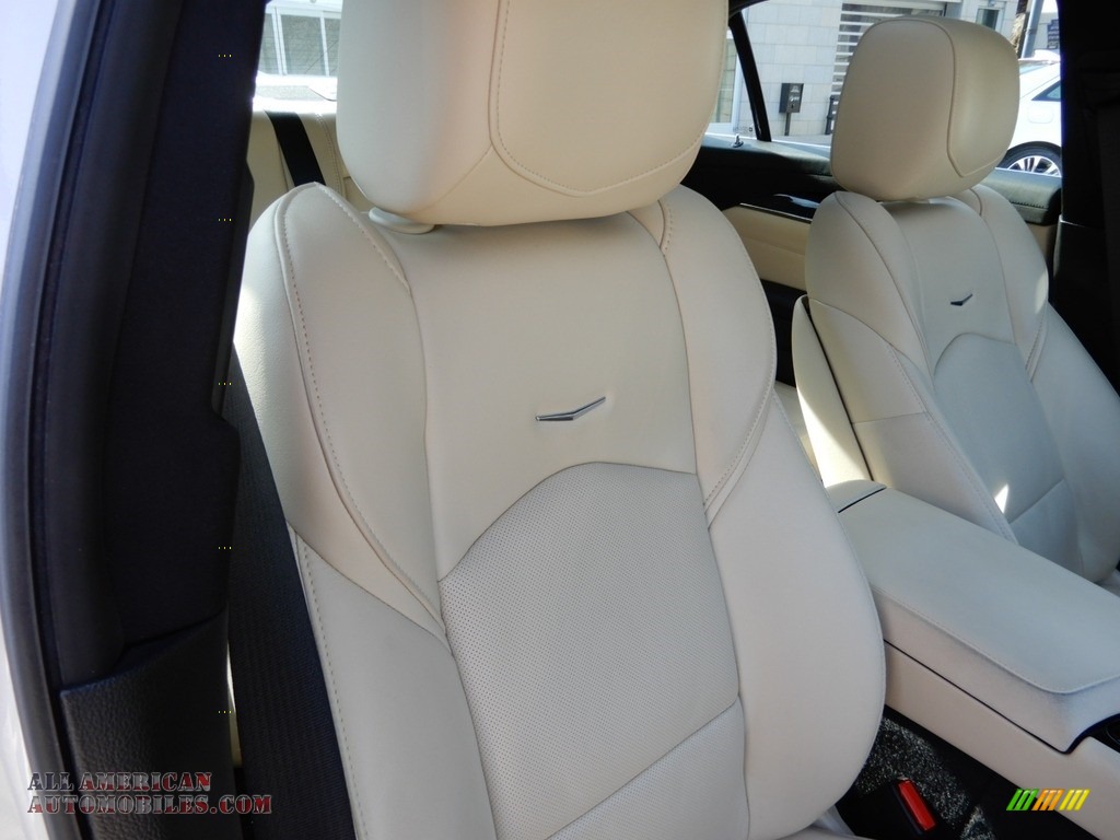 2017 CTS Luxury AWD - Crystal White Tricoat / Very Light Cashmere w/Jet Black Accents photo #19