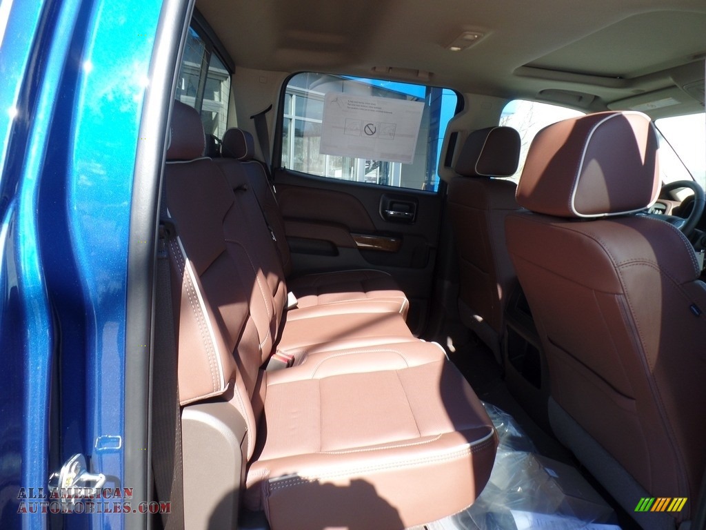 2019 Silverado 2500HD High Country Crew Cab 4WD - Deep Ocean Blue Metallic / High Country Saddle photo #46