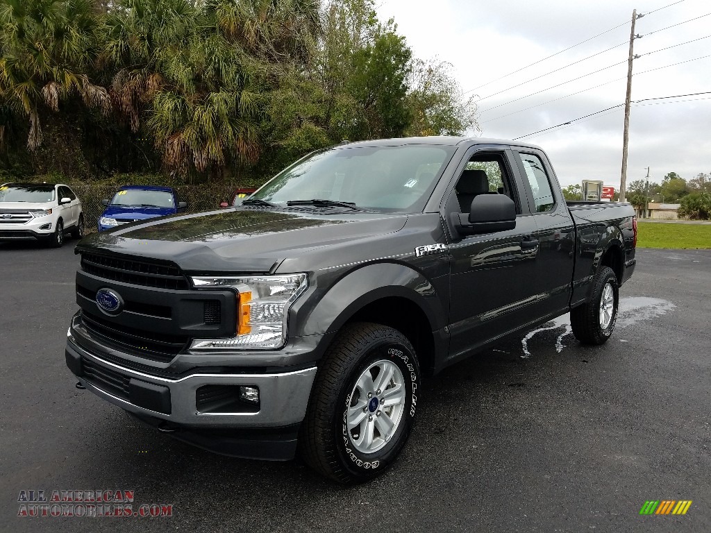 Stone Gray / Earth Gray Ford F150 XLT SuperCab 4x4