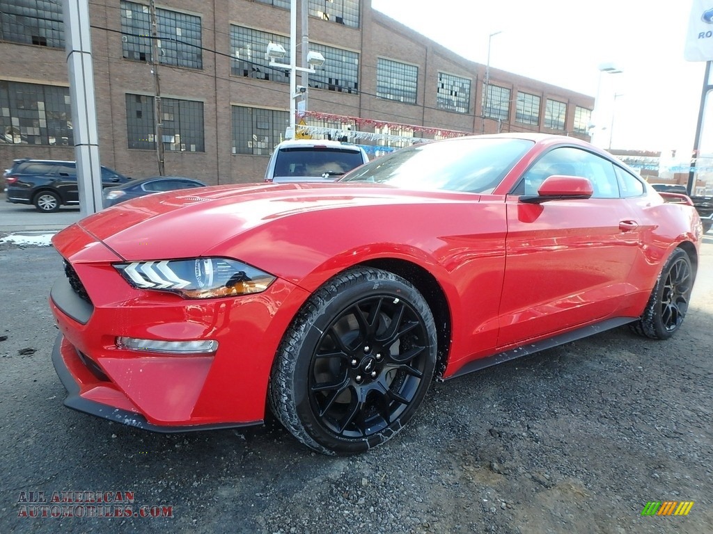 2019 Mustang EcoBoost Fastback - Race Red / Ebony photo #6