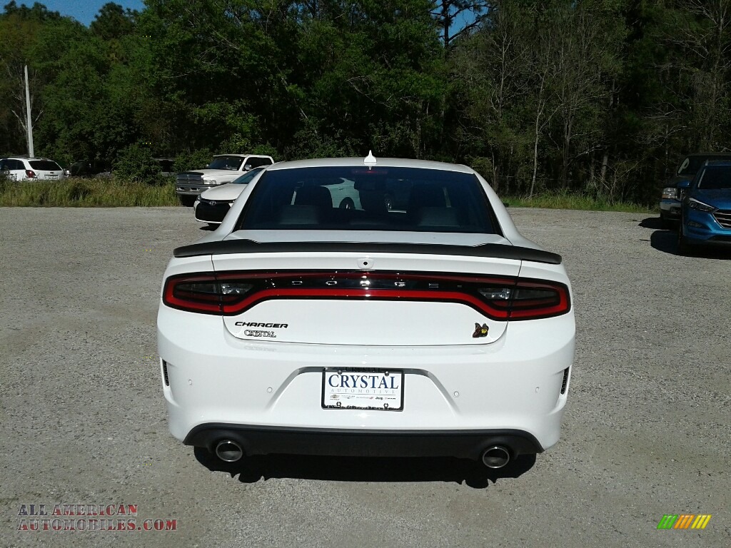 2019 Charger R/T Scat Pack - White Knuckle / Black photo #4
