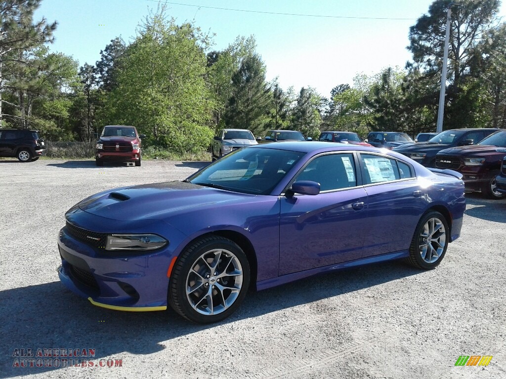 2019 Charger GT - Plum Crazy Pearl / Black photo #1