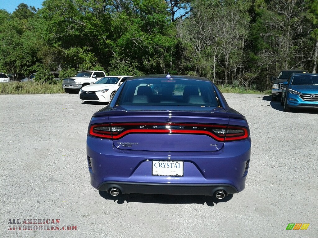2019 Charger GT - Plum Crazy Pearl / Black photo #4