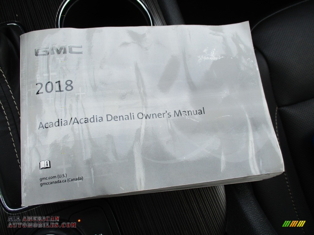 2018 Acadia SLT AWD - Quicksilver Metallic / Jet Black photo #37