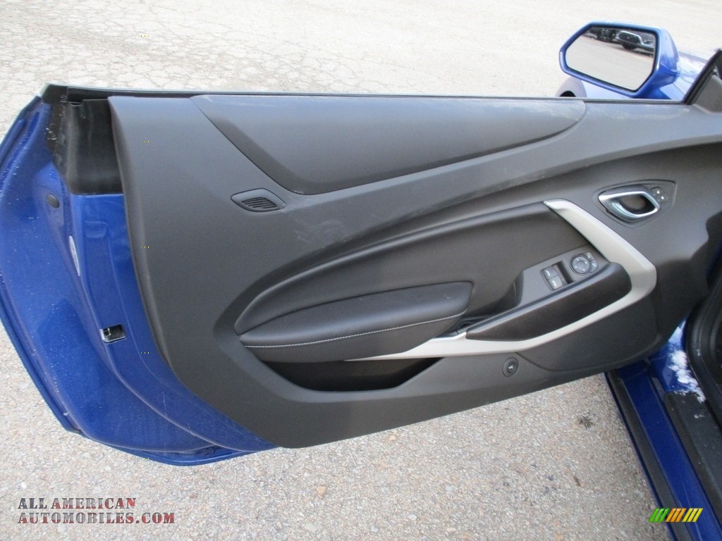 2019 Camaro SS Coupe - Riverside Blue Metallic / Jet Black photo #15