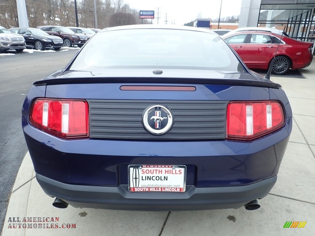 2012 Mustang V6 Premium Coupe - Kona Blue Metallic / Saddle photo #4