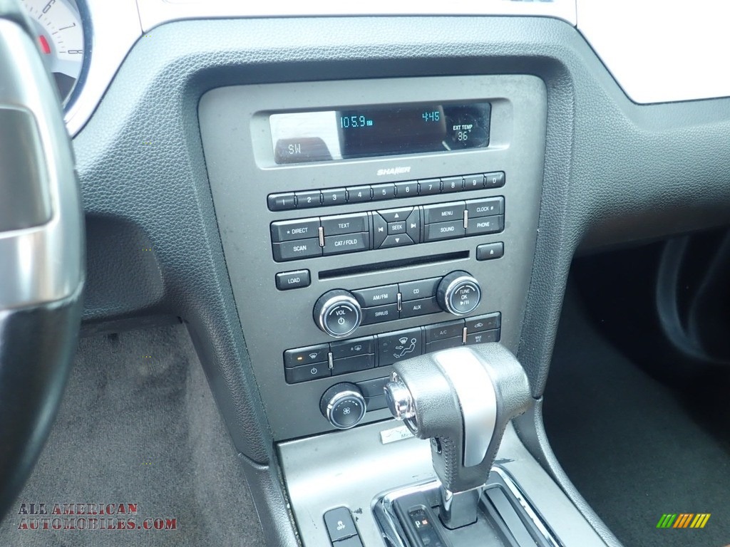2012 Mustang V6 Premium Coupe - Kona Blue Metallic / Saddle photo #23