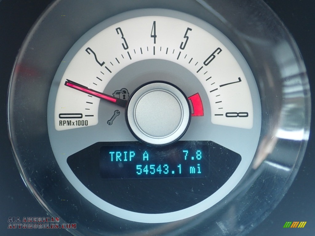 2012 Mustang V6 Premium Coupe - Kona Blue Metallic / Saddle photo #25