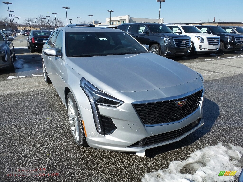 Radiant Silver Metallic / Jet Black Cadillac CT6 Platinum AWD