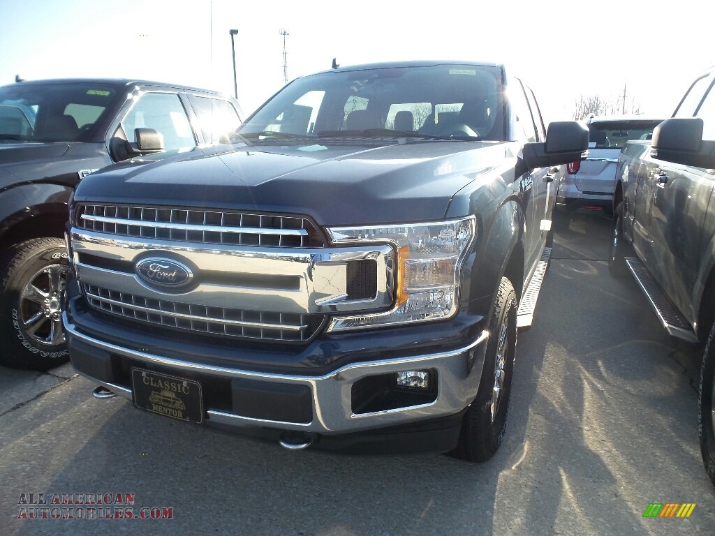 Blue Jeans / Earth Gray Ford F150 XLT Sport SuperCrew 4x4