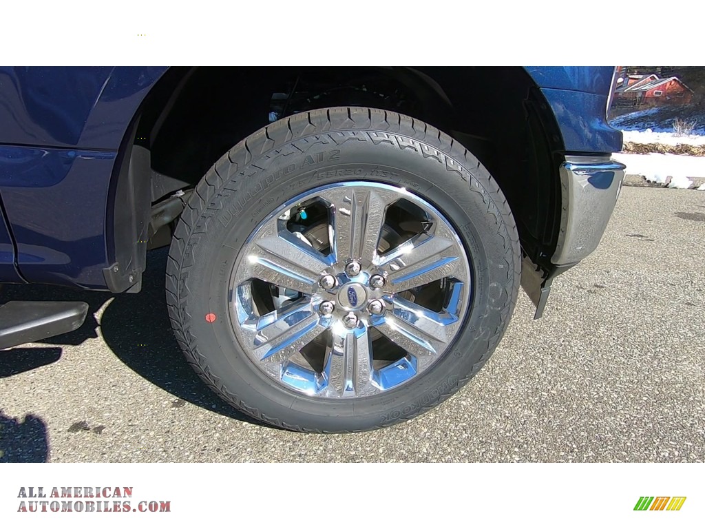 2019 F150 XLT SuperCab 4x4 - Blue Jeans / Earth Gray photo #26