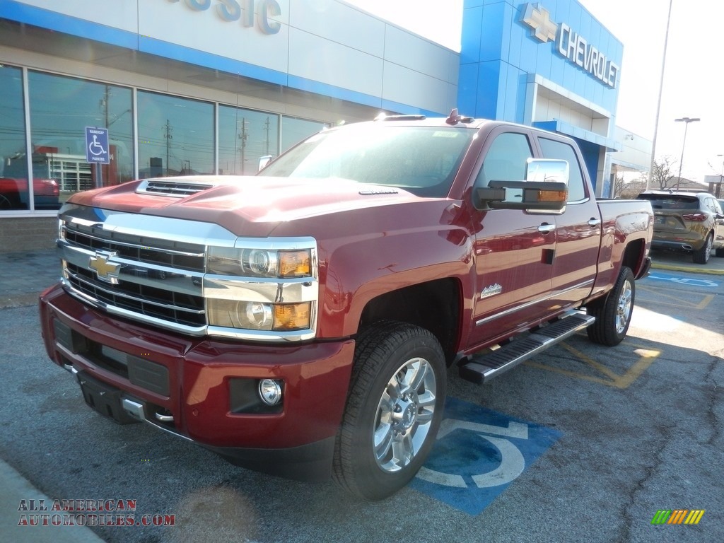 Cajun Red Tintcoat / High Country Saddle Chevrolet Silverado 2500HD High Country Crew Cab 4WD
