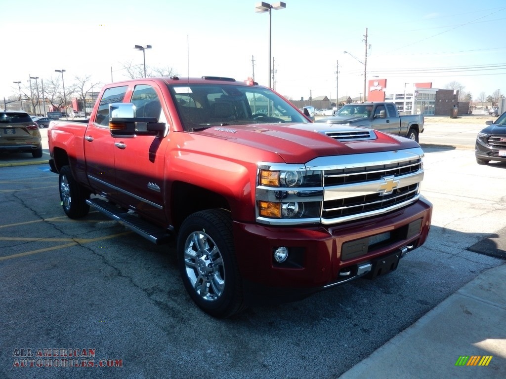 2019 Silverado 2500HD High Country Crew Cab 4WD - Cajun Red Tintcoat / High Country Saddle photo #3
