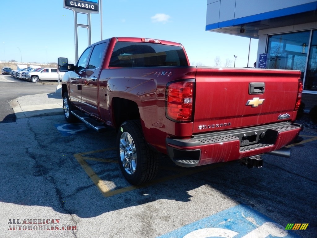 2019 Silverado 2500HD High Country Crew Cab 4WD - Cajun Red Tintcoat / High Country Saddle photo #5