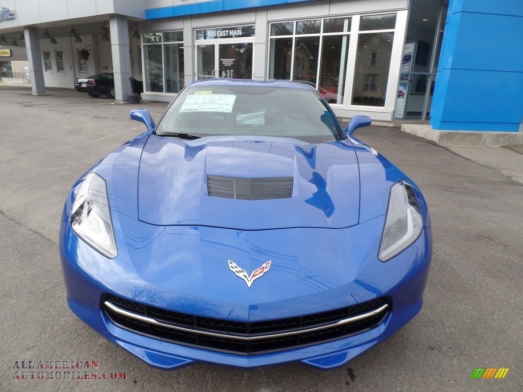 2019 Corvette Stingray Coupe - Elkhart Lake Blue Metallic / Black photo #9