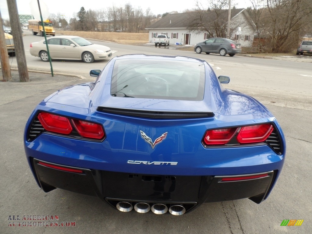 2019 Corvette Stingray Coupe - Elkhart Lake Blue Metallic / Black photo #13