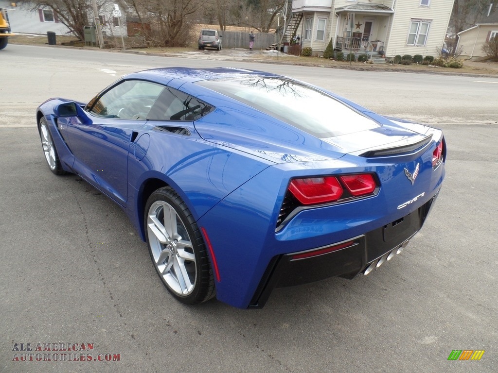 2019 Corvette Stingray Coupe - Elkhart Lake Blue Metallic / Black photo #14