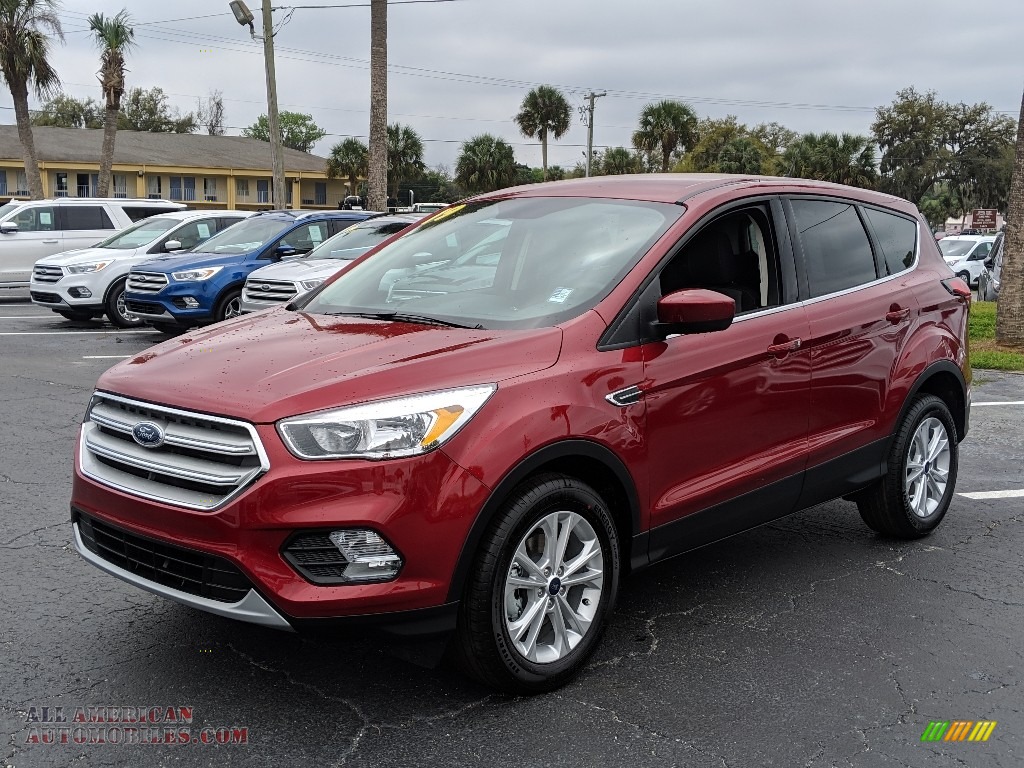 2019 Escape SE - Ruby Red / Chromite Gray/Charcoal Black photo #1