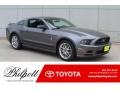 Ford Mustang V6 Premium Coupe Sterling Gray photo #1