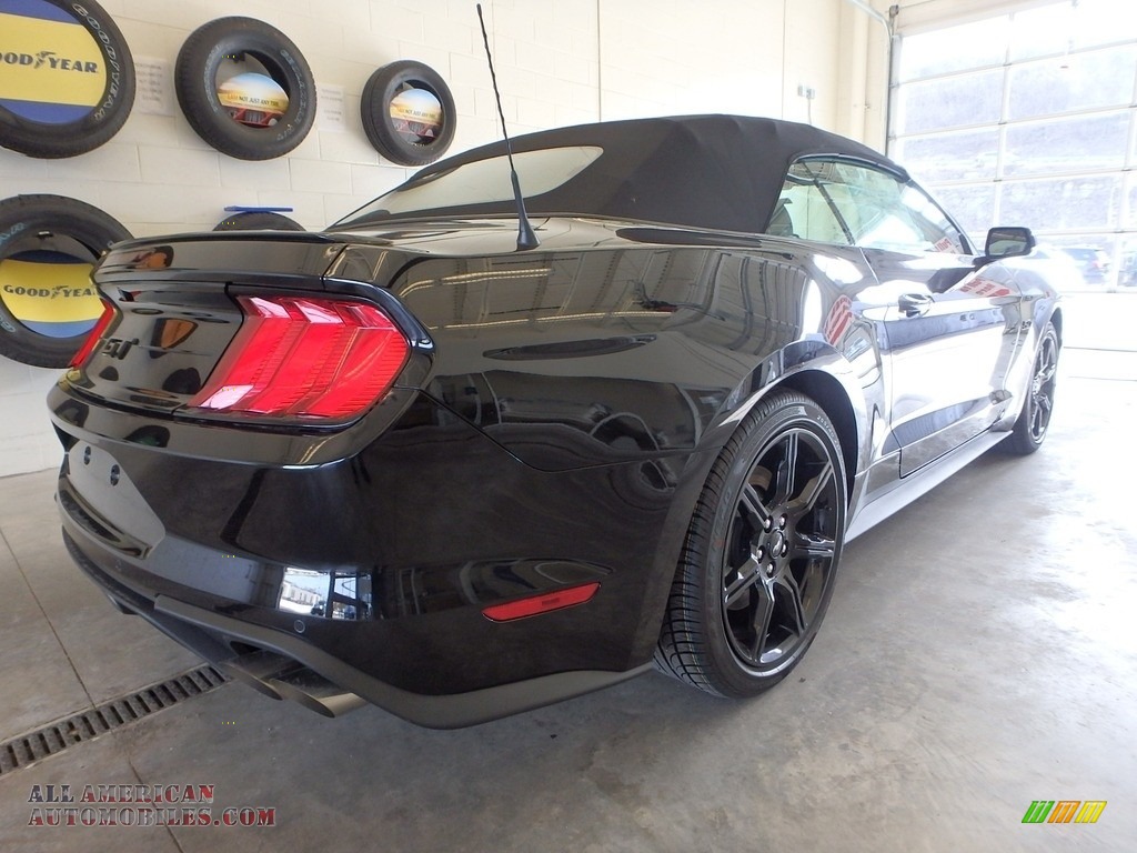 2019 Mustang GT Premium Convertible - Shadow Black / Ebony photo #2