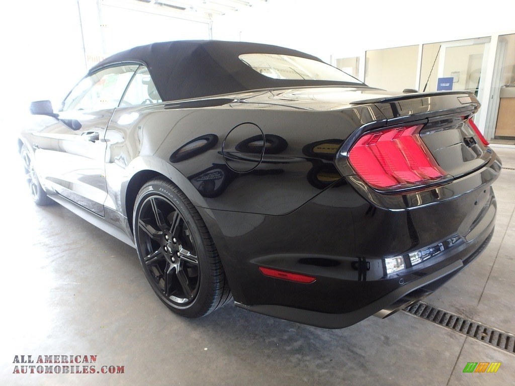 2019 Mustang GT Premium Convertible - Shadow Black / Ebony photo #3