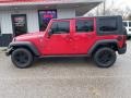 Jeep Wrangler Unlimited X 4x4 Flame Red photo #2