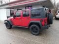 Jeep Wrangler Unlimited X 4x4 Flame Red photo #3