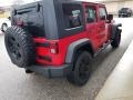 Jeep Wrangler Unlimited X 4x4 Flame Red photo #5