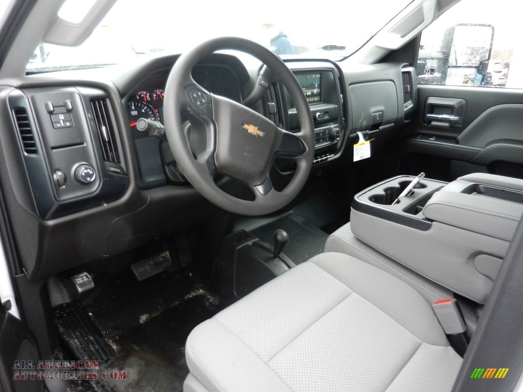 2019 Silverado 2500HD Work Truck Crew Cab 4WD - Summit White / Dark Ash/Jet Black photo #6