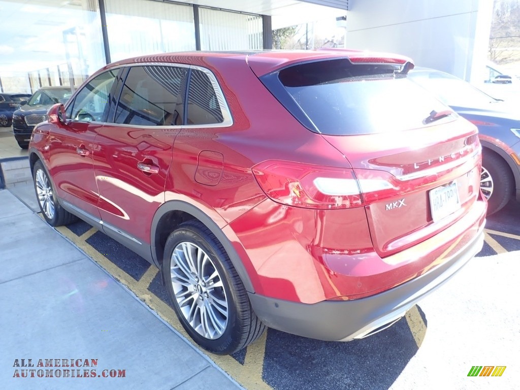 2018 MKX Reserve AWD - Ruby Red Metallic / Cappuccino photo #2