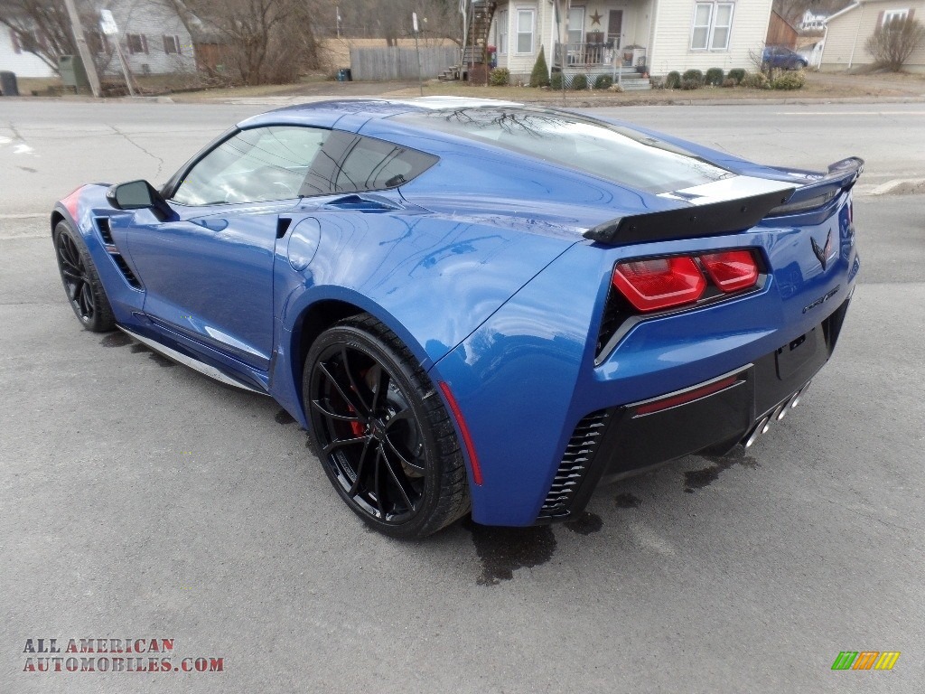 2019 Corvette Grand Sport Coupe - Elkhart Lake Blue Metallic / Black photo #10