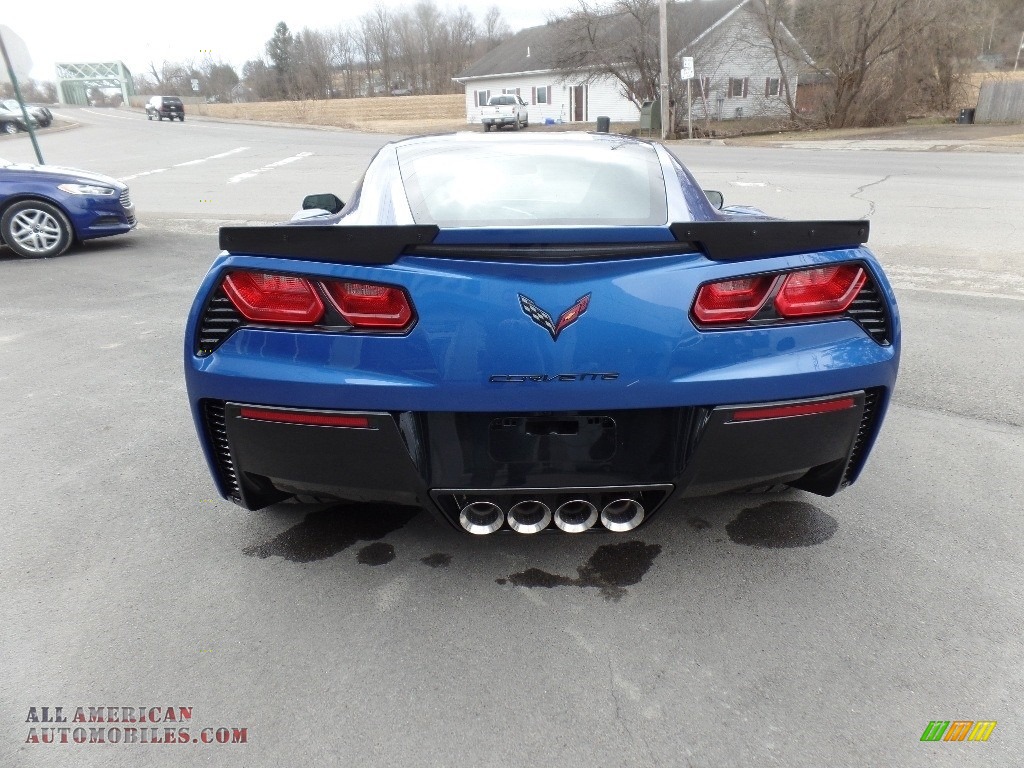 2019 Corvette Grand Sport Coupe - Elkhart Lake Blue Metallic / Black photo #11