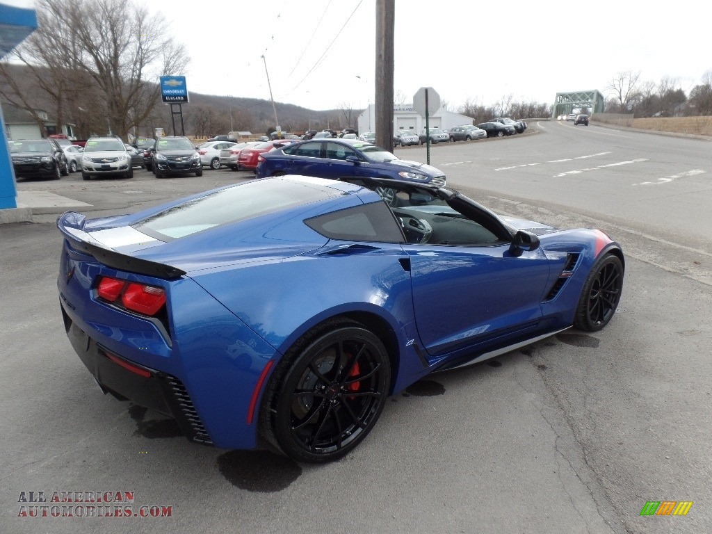 2019 Corvette Grand Sport Coupe - Elkhart Lake Blue Metallic / Black photo #18