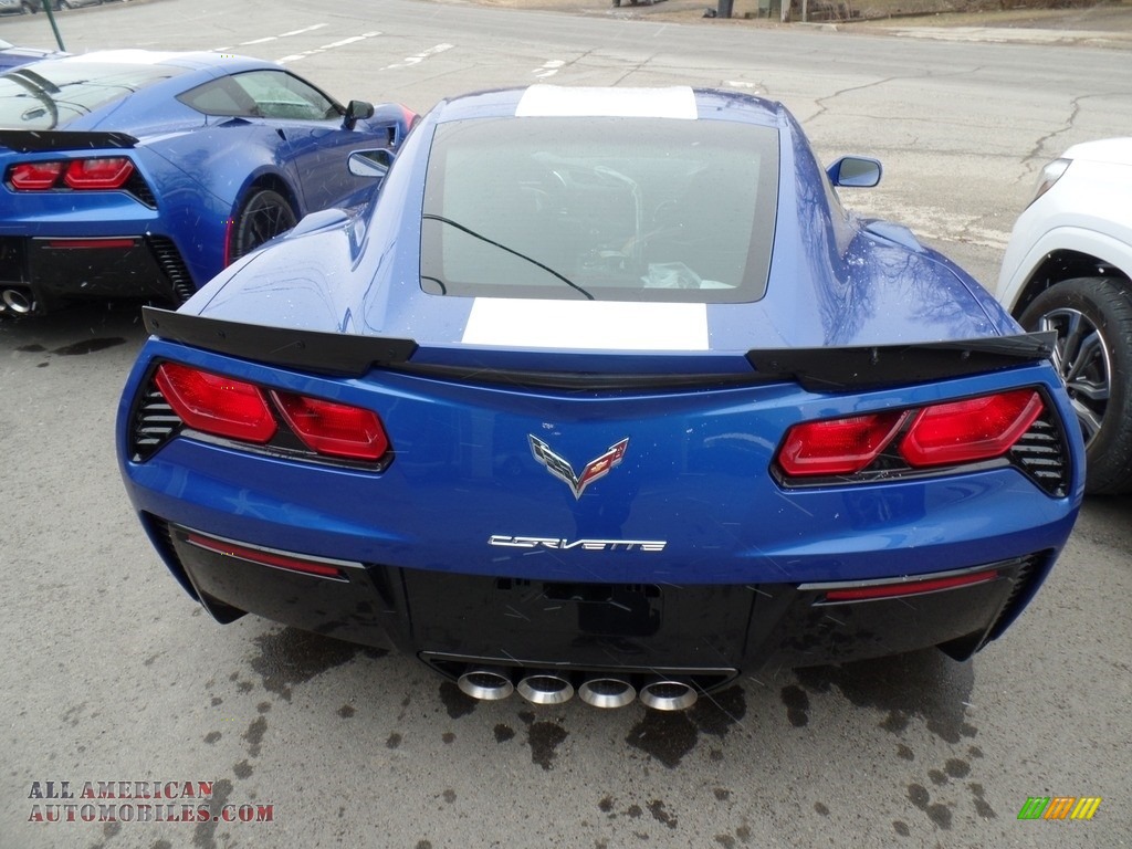 2019 Corvette Grand Sport Coupe - Elkhart Lake Blue Metallic / Black photo #6