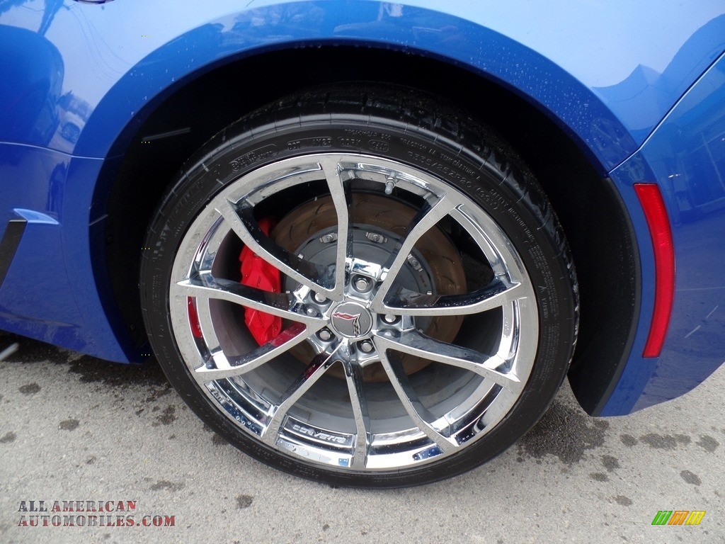 2019 Corvette Grand Sport Coupe - Elkhart Lake Blue Metallic / Black photo #7