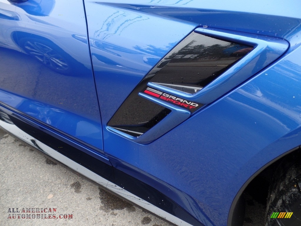2019 Corvette Grand Sport Coupe - Elkhart Lake Blue Metallic / Black photo #8