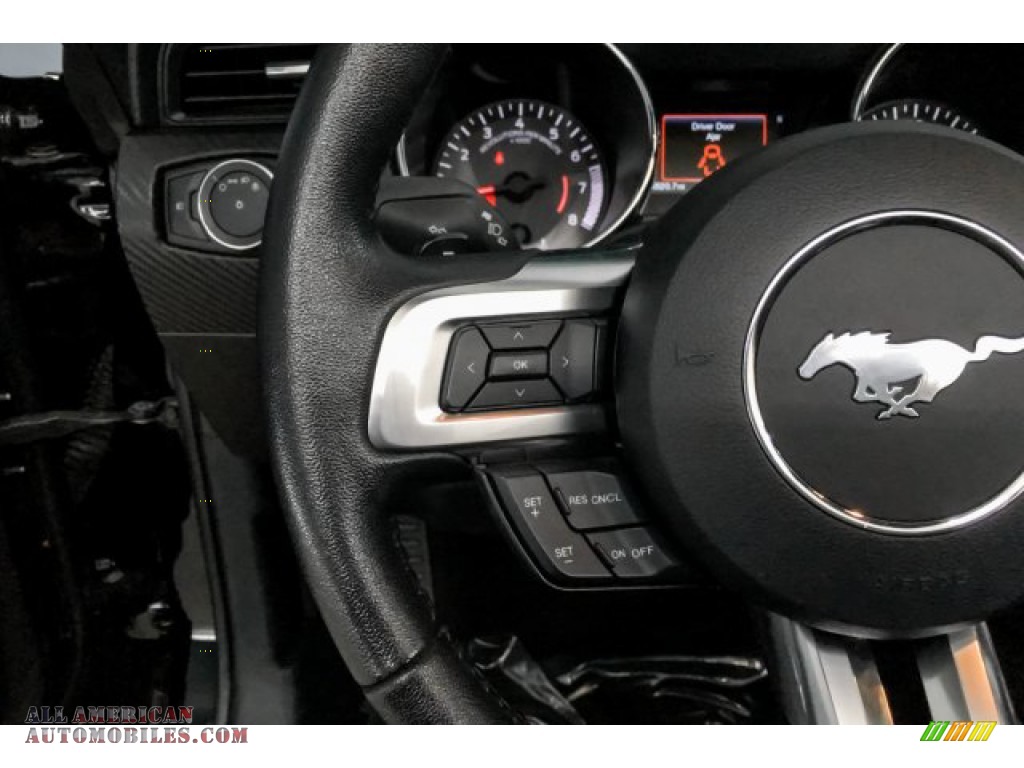 2017 Mustang V6 Convertible - Shadow Black / Ebony photo #14