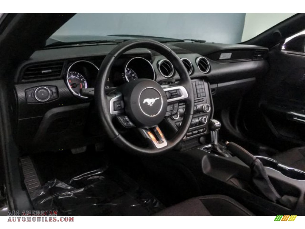 2017 Mustang V6 Convertible - Shadow Black / Ebony photo #19