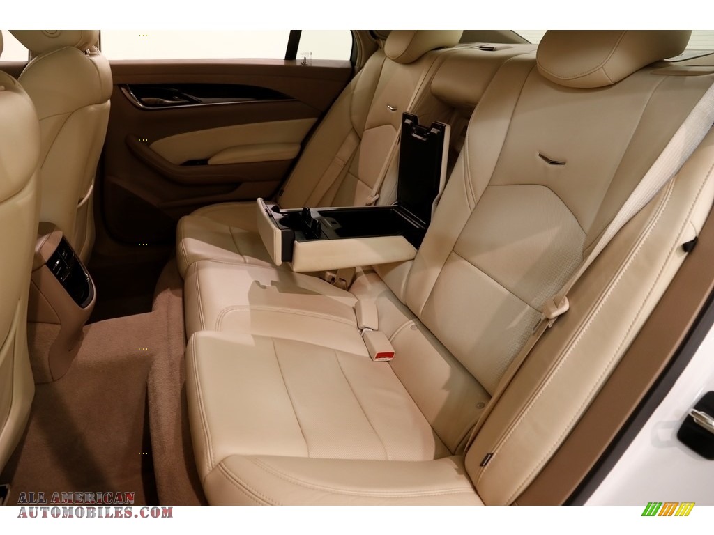 2015 CTS 2.0T Luxury AWD Sedan - Crystal White Tricoat / Light Cashmere/Medium Cashmere photo #20