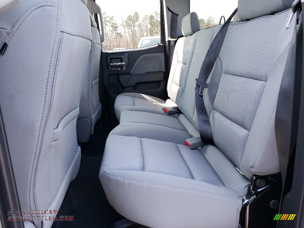 2019 Silverado LD Custom Double Cab 4x4 - Silver Ice Metallic / Dark Ash/Jet Black photo #6