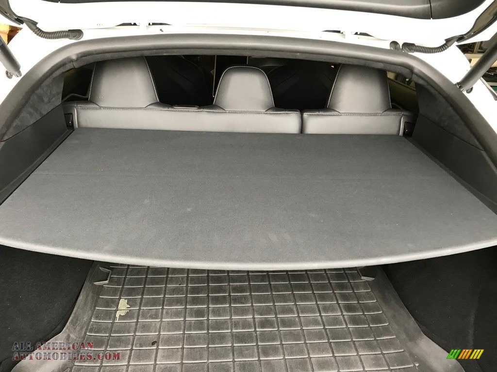 2017 Model S 100D - Pearl White Multi-Coat / Black photo #18