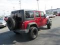 Jeep Wrangler Unlimited Rubicon 4x4 Deep Cherry Red Crystal Pearl photo #6