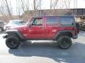 Jeep Wrangler Unlimited Rubicon 4x4 Deep Cherry Red Crystal Pearl photo #9