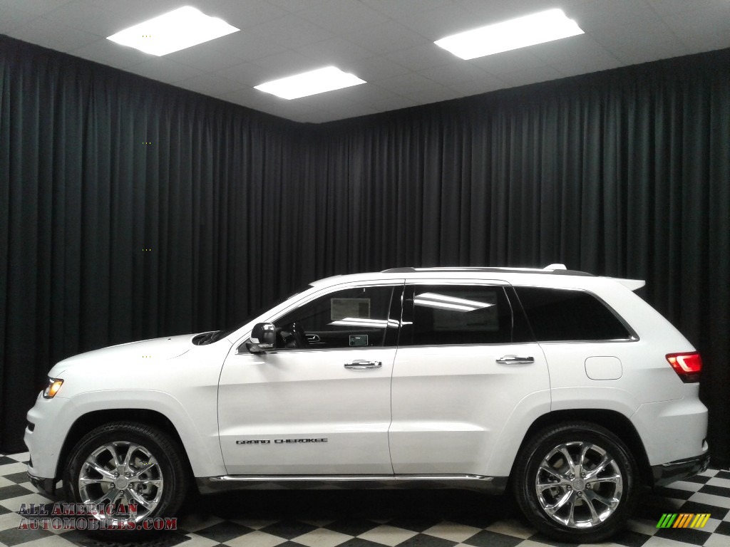 2019 Grand Cherokee Summit 4x4 - Bright White / Brown photo #1