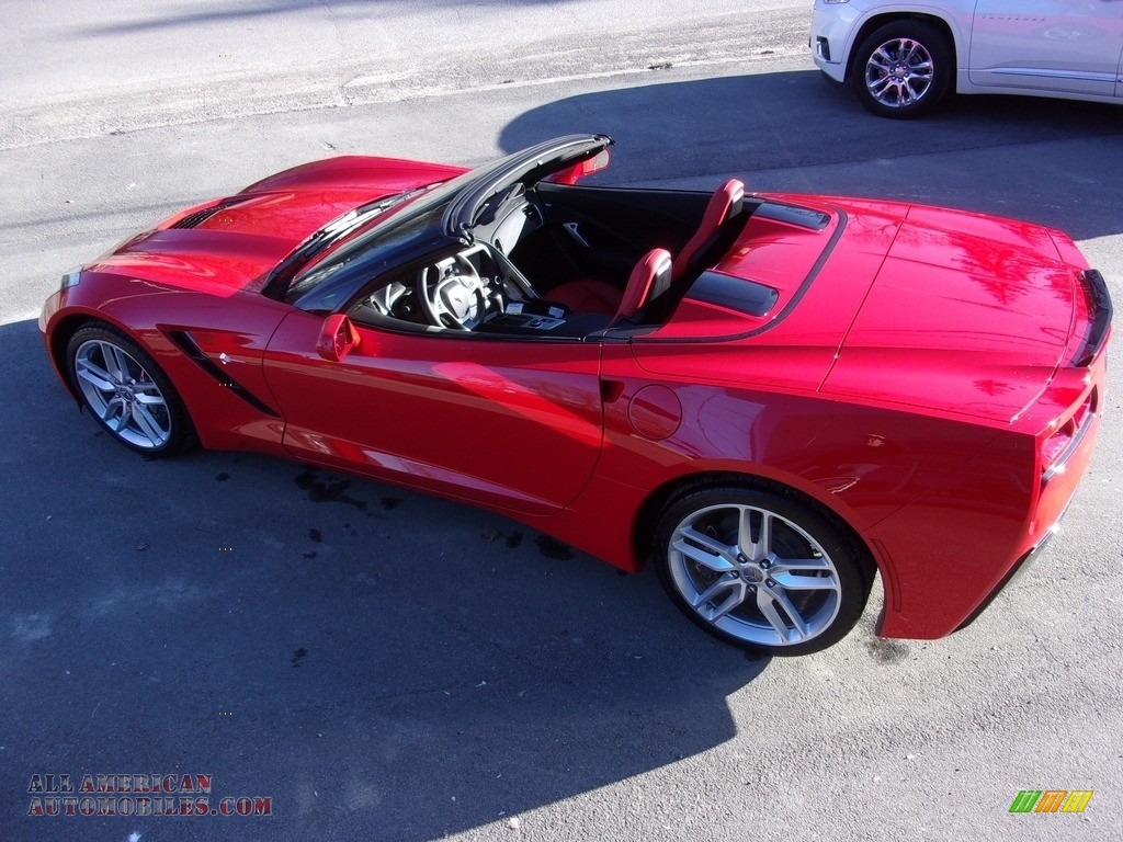 2019 Corvette Stingray Convertible - Torch Red / Adrenaline Red photo #3