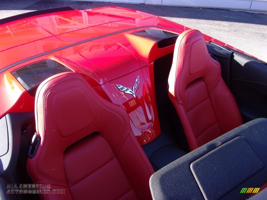 2019 Corvette Stingray Convertible - Torch Red / Adrenaline Red photo #4