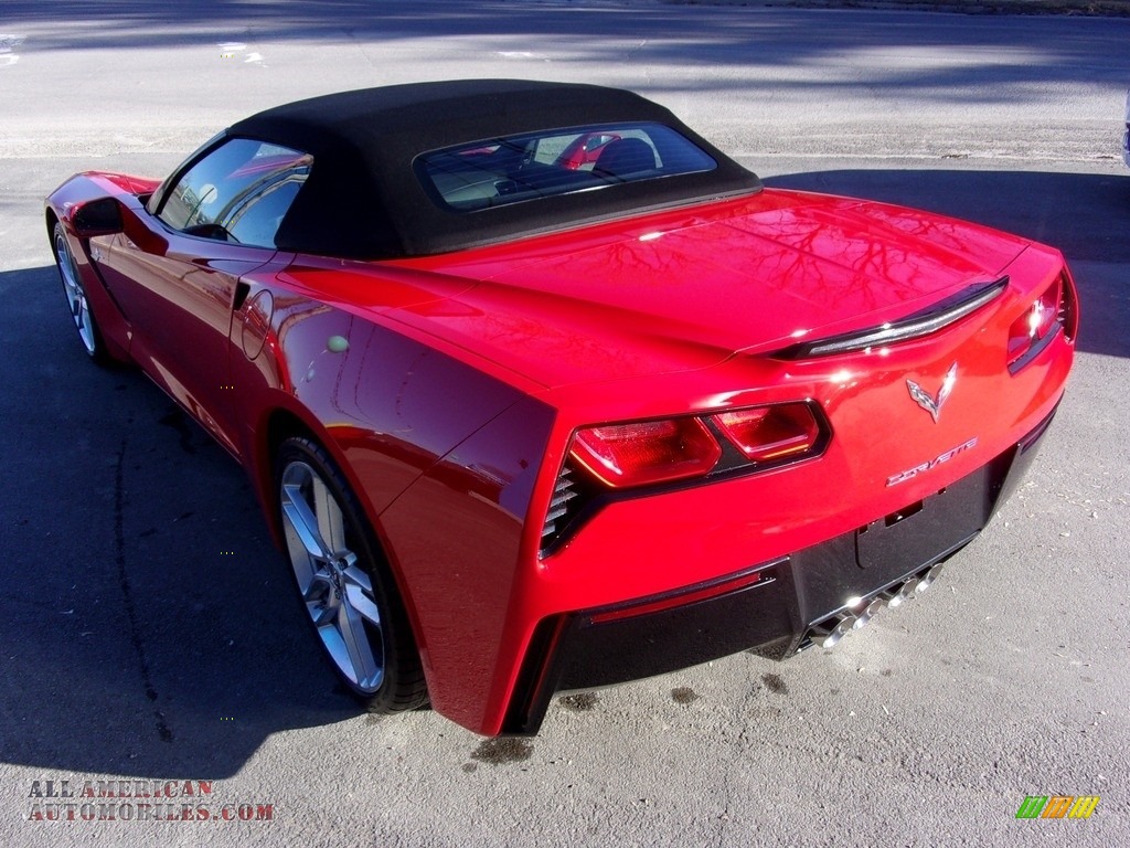 2019 Corvette Stingray Convertible - Torch Red / Adrenaline Red photo #11