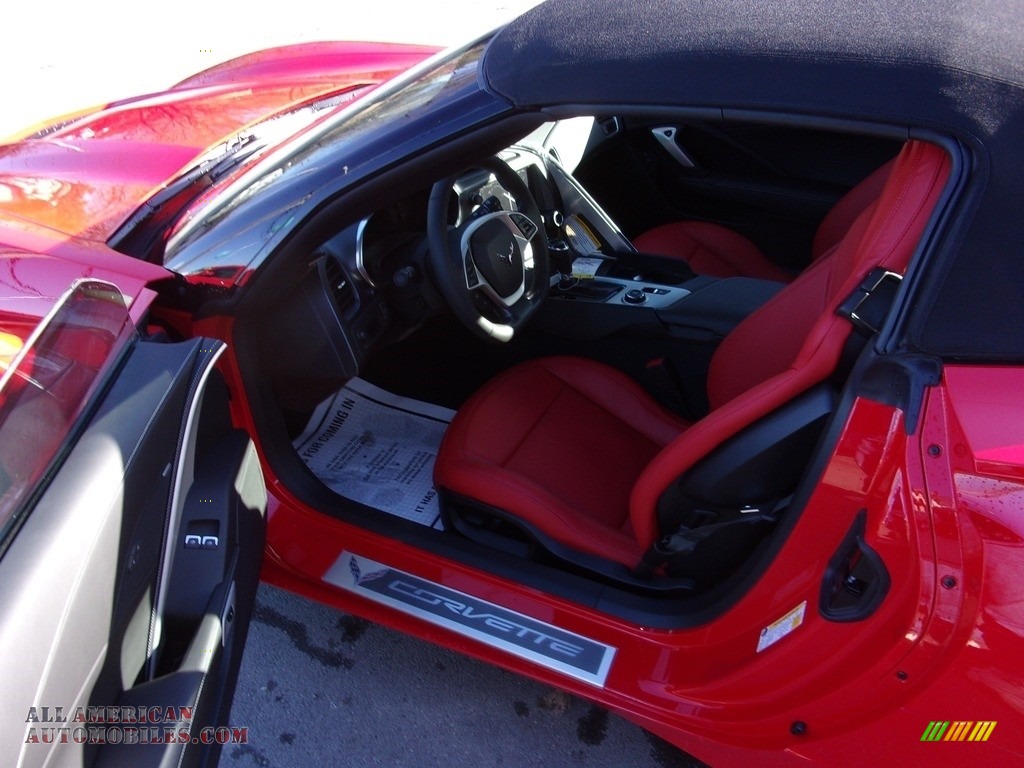 2019 Corvette Stingray Convertible - Torch Red / Adrenaline Red photo #12