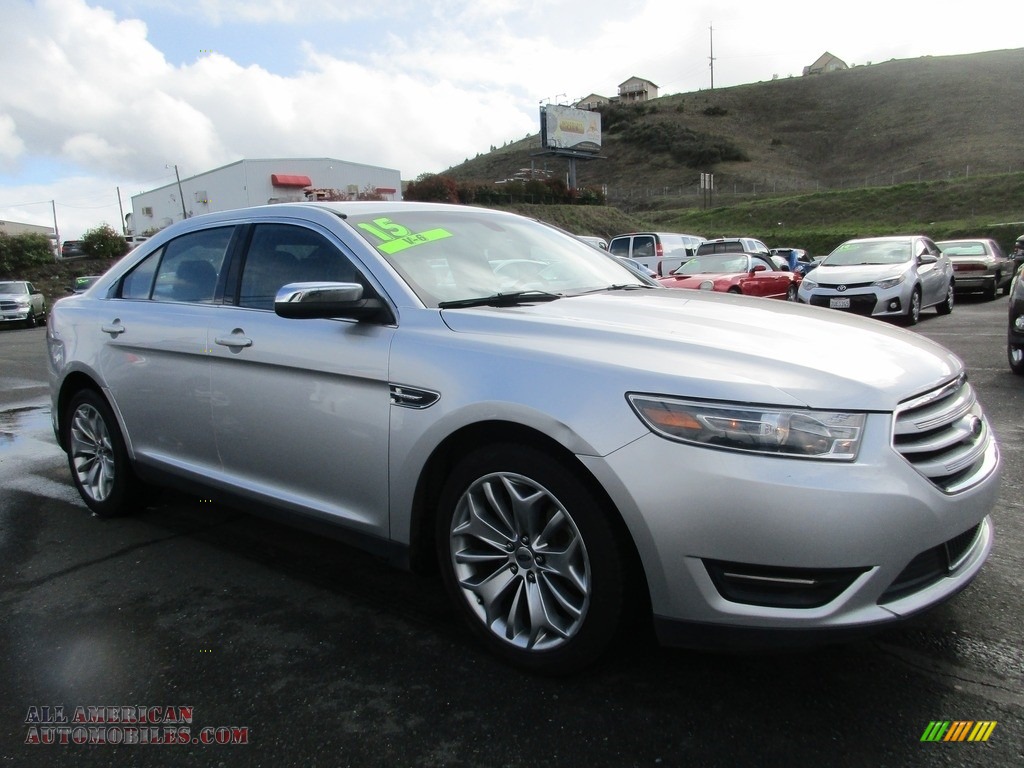 2015 Taurus Limited - Ingot Silver Metallic / Charcoal Black photo #1