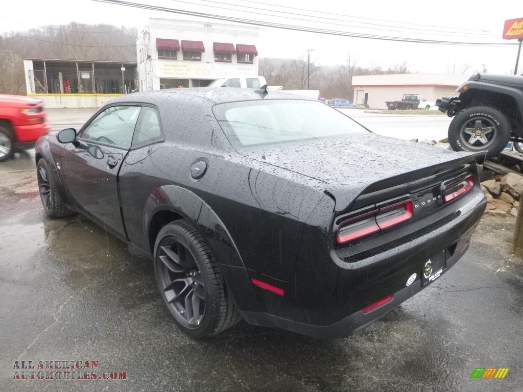 2019 Challenger R/T Scat Pack Widebody - Pitch Black / Black photo #4
